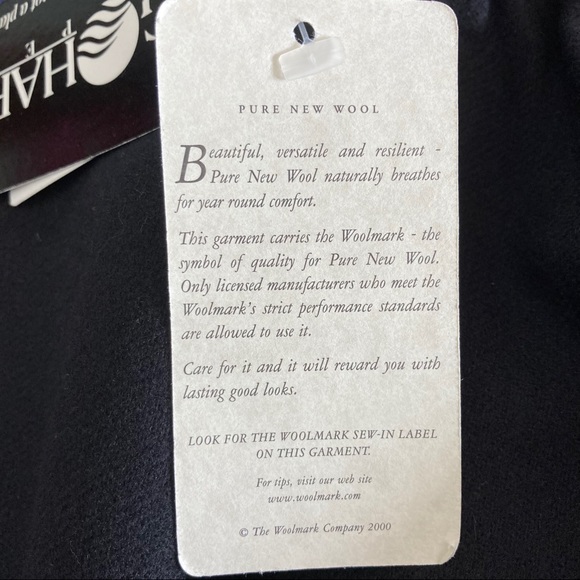 5/$15 NWT Sag Harbor Petite Black Wool Skirt 14P - Picture 6 of 8